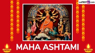 Durga Ashtami 2025 Date and Puja Muhurat: Learn About the Auspicious Day of Maha Ashtami, Its Rituals, Beliefs and Main Pujo Observance
