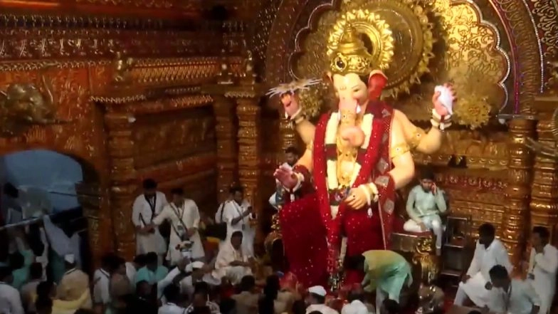 Ganesh Visarjan 2025: Ganesh Chaturthi Celebrations to Conclude Today With Auspicious Immersion of Lord Ganesha Idols in Water