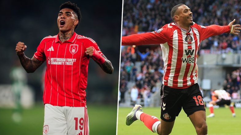 Nottingham Forest vs Sunderland Premier League 2025–26 Free Live Streaming Online: How To Watch EPL Match Live Telecast on TV & Football Score Updates in IST?