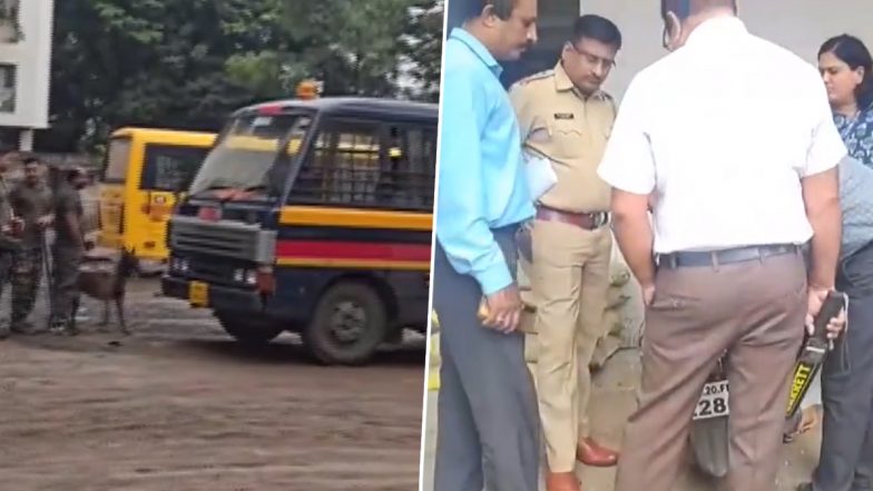 Nashik School Receives Bomb Threat via Mail, Turns Out To Be Hoax; No Suspicious Object Found After Search Operation (Watch Video)