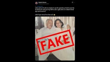 Supriya Shrinate Debunks Fake Affair Claim; Says Viral Photo Does Not Show Her With ND Tiwari’s Brother, It’s Her Father