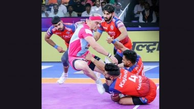 PKL 2025: Jaipur Pink Panthers Head Coach Narender Redhu Thanks Home Fans for Energetic Presence After Win Over UP Yoddhas