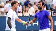 US Open 2025: Yuki Bhambri&rsquo;s Fairytale Run Ends With Semi-Final Heartbreak After Hard-Fought Battle Against Joe Salisbury and Neal Skupski
