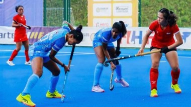 Navneet Kaur, Mumtaz Khan Net Hat-Tricks As India Rout Singapore 12–0 To Seal Super 4 Spot in Women’s Hockey Asia Cup 2025