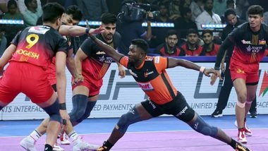 PKL 2025: U Mumba’s Ajit Chouhan and Their Great Wall of Defence Script Dominating Win Over Bengaluru Bulls