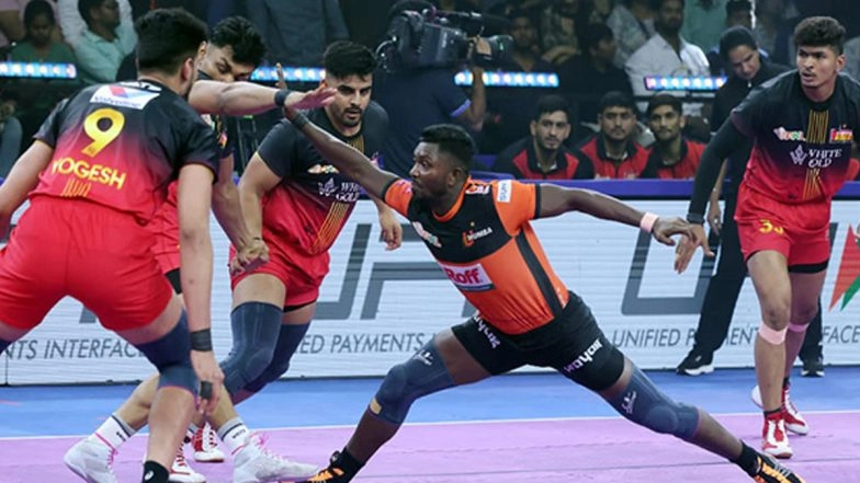 PKL 2025: U Mumba’s Ajit Chouhan and Their Great Wall of Defence Script Dominating Win Over Bengaluru Bulls