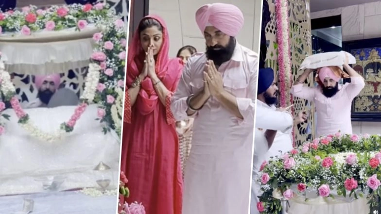 Shilpa Shetty & Raj Kundra Keep Sukhmani Sahib Paath at Home for ‘Mehar’ & Punjab
