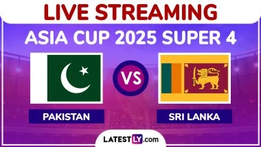Pakistan vs Sri Lanka Free Live Streaming Online, Asia Cup 2025 Super 4: How To Watch PAK vs SL T20I Cricket Match Live Telecast on TV in India?