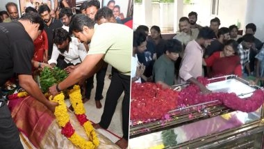 Robo Shankar Funeral: Tamil Nadu Deputy CM Udhayanidhi Stalin, Film Fraternity, Fans Pay Last Respects in Chennai (See Pics and Video)