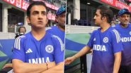 Gautam Gambhir Heard Saying &rsquo;Umpires Se Tou Mille&rsquo; As India Maintains No Handshake Policy With Pakistan Cricketers in Asia Cup 2025 (Watch Video)