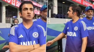 Gautam Gambhir Heard Saying ’Umpires Se Tou Mille’ As India Maintains No Handshake Policy With Pakistan Cricketers in Asia Cup 2025 (Watch Video)
