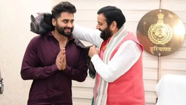 Jackky Bhagnani Envisions Haryana as a Hub of Filmmaking After Meeting CM Nayab Singh Saini
