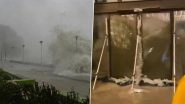 Super Typhoon Ragasa Slams Hong Kong, Scary Videos Show Floodwaters Rushing Into Fullerton Ocean Park Hotel Lobby