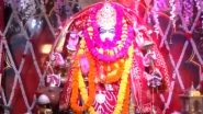 Durga Puja 2025: Devotees Throng Jaipur&rsquo;s Vaishno Devi Temple on Maha Ashtami To Worship Goddess Mahagauri (Watch Video)