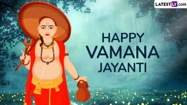 Vamana Jayanti 2025 Wishes and Greetings: WhatsApp Status Messages, HD Wallpapers, Images and Quotes To Share With Family and Friends