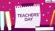 Teachers&rsquo; Day 2025 Fancy Dress Competition Ideas: Easy Costume Ideas To Dress Boys and Girls To Celebrate Dr Sarvepalli Radhakrishnan's Birth Anniversary