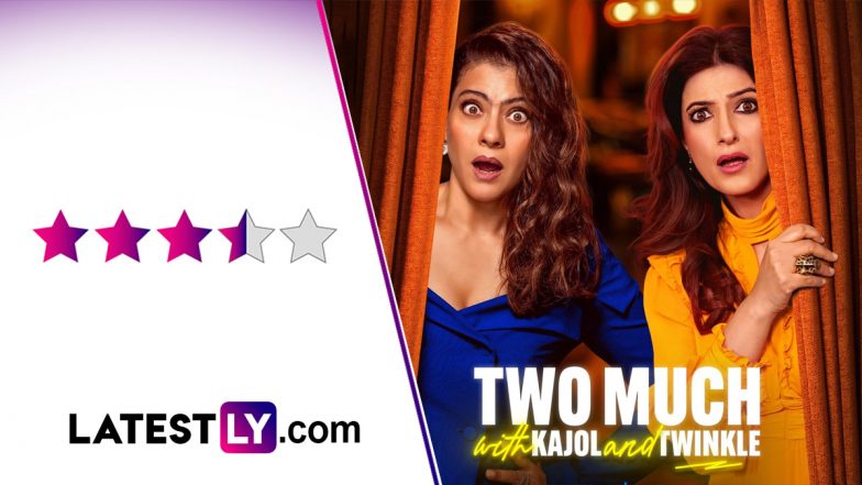 &lsquo;Two Much With Kajol and Twinkle&rsquo; Episode 1 Review: An Unfiltered Salman Khan Steals the Spotlight Even With Aamir Khan Sharing the Same Couch! (LatestLY Exclusive)