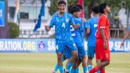 SAFF U17 Championship 2025: Dallalmuon Gangte Scores Brace As India Thrash Maldives 6&ndash;0 in Tournament Opener