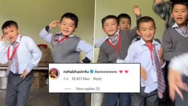 Cutest ‘Thumak Thumak’ Instagram Reel Gets Love From Singer Neha Bhasin, Sikkim Teacher Shares Adorable Video of Her Students Doing Hook Step of ‘Jutti Meri Jandiye’ Song
