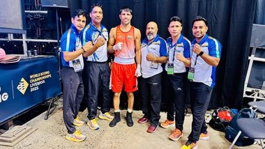World Boxing Championships 2025: Sumit Kundu, Neeraj Phogat Register Contrasting Wins As Indian Contingent Continues Winning Momentum (Watch Video)