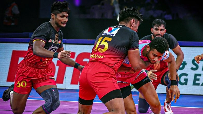 PKL 2025: Alireza Mirzaian Stars As Bengaluru Bulls Move to Fourth Position With Win Over Bengal Warriorz
