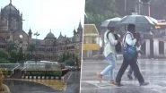 Maharashtra Weather Forecast: IMD Issues Yellow Alert for Light Spells of Rain for Multiple Districts Over Next 3 Hours