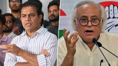 ‘BRS Not B-Team of Congress or BJP’: KT Rama Rao Hits Out at Jairam Ramesh After Abstaining From Voting in Vice-Presidential Election