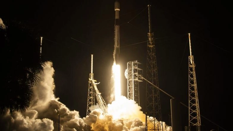 Elon Musk-Run SpaceX Launches Nusantara Lima Mission to Geosynchronous Orbit From Florida