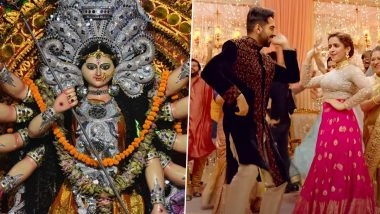 Navratri 2025 Dandiya Song of the Day: Ayushmann Khurrana and Sanya Malhotra’s ‘Morni Banke’ From ‘Badhaai Ho’ Will Get You Dancing This Garba Season (Watch Video)