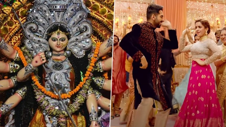 Navratri 2025 Dandiya Song of the Day: Ayushmann Khurrana and Sanya Malhotra’s ‘Morni Banke’ From ‘Badhaai Ho’ Will Get You Dancing This Garba Season (Watch Video)
