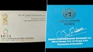 &lsquo;Swami&rsquo; Chaitanyanand Saraswati, Accused of Sexually Harassing Several Women Students, Carried UN, BRICS Visiting Cards, Called Himself &lsquo;Special Indian Envoy&rsquo;