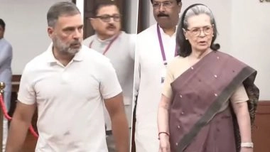 Vice President Election 2025: Voting Underway for VP Polls; Sonia Gandhi, Rahul Gandhi Cast Votes