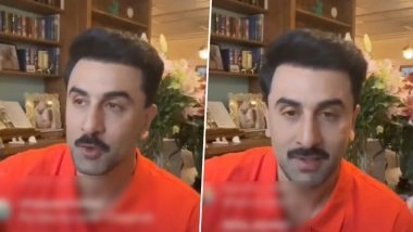 Ranbir Kapoor Reveals Getting 43 Kisses From Daughter Raha on His Birthday, Actor Expresses Desire To Turn Director and Drops ‘Animal Park’ Update During Instagram Live (Watch Videos)