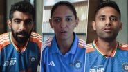 India Men's Cricketers Introduce Indian Women Players As ICC Women's World Cup 2025 Tickets Online Booking Begins (Watch Video)