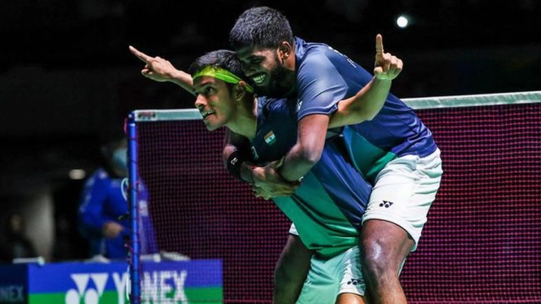 Satwiksairaj Rankireddy-Chirag Shetty Beat Thailand Duo Pakkapon Teeraratsakul and Peeratchai Sukphun in Hong Kong Open 2025 Round of 16