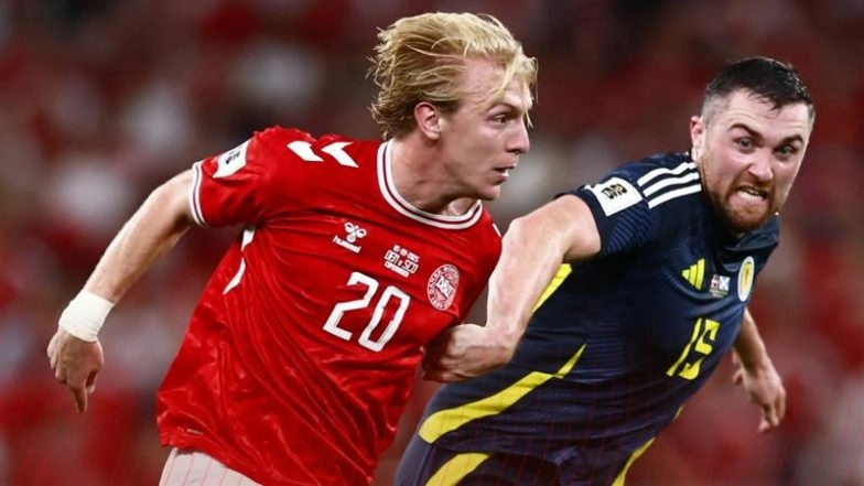 Denmark 0-0 Scotland, FIFA World Cup 2026 European Qualifiers: Hosts Dominate Possession But Fail To Break Deadlock As Group C Opener Ends Goalless