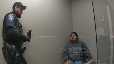 Indian Woman Caught Shoplifting at Target Store in US, Police Bodycam Video Shows Her Emotional Breakdown During Arrest