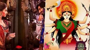 Navratri 2025 Dandiya Song of the Day: Deepika Padukone and Ranveer Singh’s ‘Lahu Munh Lag Gaya’ From ‘Goliyon Ki Raasleela Ram-Leela’ Is Your Go-To Garba Anthem!