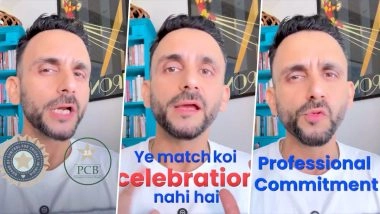 Jatin Sapru Gives Hard-Hitting Facts On Why India vs Pakistan Asia Cup 2025 Match Should Go Ahead Despite Boycott Calls
