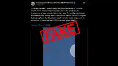 Is Viral Video of Asteroid Hitting Moon Real or Fake? Fact Check Debunks CGI Footage Showing Space Rock Crashing on Lunar Surface