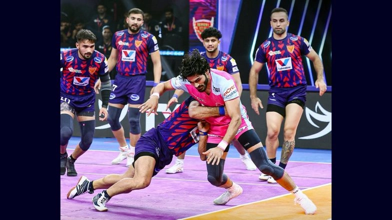 Dabang Delhi KC Secure Nail-Biting 36–35 Win Over Jaipur Pink Panthers