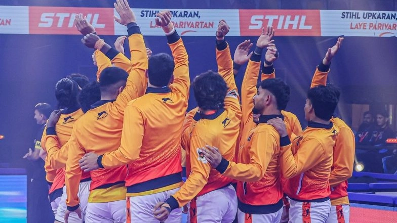 Pro Kabaddi League 2025 Live Streaming Free Online: How to Watch Puneri Paltan vs Dabang Delhi PKL 12 Match on Mobile and TV Channel Telecast