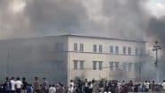 Nepal Gen Z Protest: Demonstrators Torch Nepali Congress Office in Kathmandu, Video Surfaces