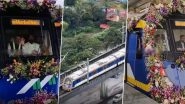 Mumbai Metro Line 4 Update: Trial Runs on Green Line Between Cadbury Junction and Gaimukh Begin Exactly 172 Years After First Mumbai-Thane Train Journey