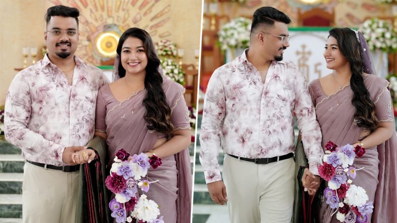 ‘Kumbalangi Nights’ Actress Grace Antony Marries Music Producer Aby Tom Cyriac in Kochi After 9 Years of Dating – First Pictures of Newlyweds Out!