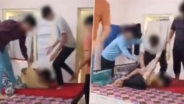 Junagadh Hostel Viral Video: Alpha International School Student Brutally Assaulted in Hostel Room, Police Complaint Lodged (Viewer Discretion Advised)