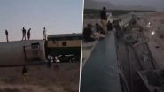 Jaffar Express Blast: Explosion Derails Passenger Train in Pakistan&rsquo;s Balochistan, Rescue Operations Underway (Watch Video)