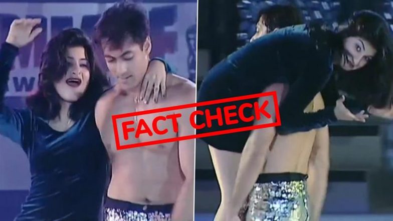 Fact Check: Did Bigg Boss 19&rsquo;s Kunickaa Sadanand Deliver Sizzling Dance Performance With Salman Khan in Old Award Show Video? Here&rsquo;s the Truth Behind Viral Claim!