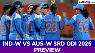 When is IND-W vs AUS-W 3rd ODI 2025? What is The H2H Record? Who Are The Key Players? Read India Women vs Australia Women Match Preview