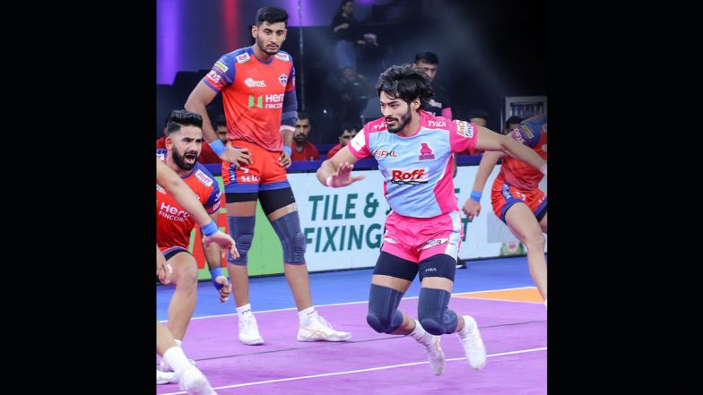 PKL 2025: Nitin Kumar Shines As Jaipur Pink Panthers Register First Home Win With 41–29 Victory Over UP Yoddhas